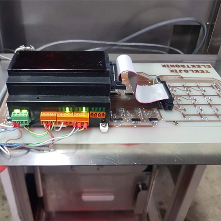 Endüstriyel Basınçlı Fritöz Elektronik Kontrol & Arayüz Projesi